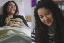 Alison est fière de Mila