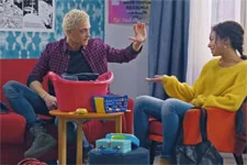 Baptiste est fier de sa sœur !