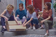 Barbara, Estelle, Coralie et Blanche se retrouvent dans la galère avant leur chorégraphie !