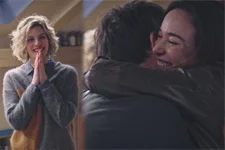 Delphine annonce à Coralie et Théo être enceinte de Clément : « Bientôt le fiston ! »