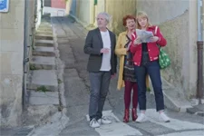 Emilie guide Yolande et Alain