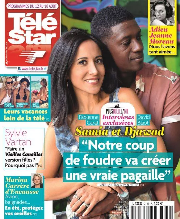 Fabienne Carat (Samia) & David Baiot (Djawad) : « Notre coup de foudre va créer une vraie pagaille »