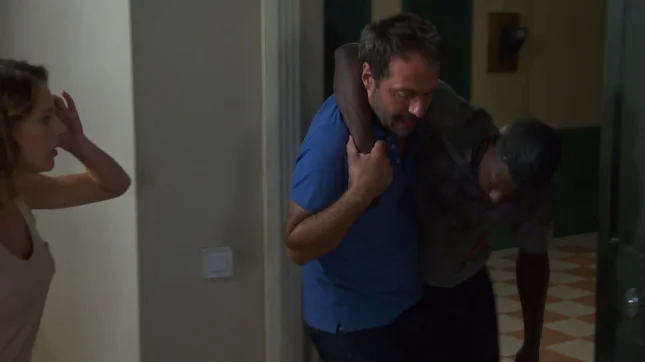 Franck sauve la vie de Djawad