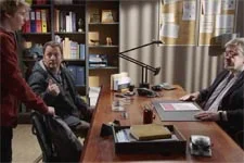 Jérôme explose de colère dans le bureau de Rochat !