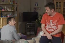 Kévin trouve que son père est un super héros !