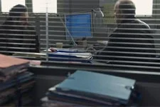 Léo prend la déposition de Francesco