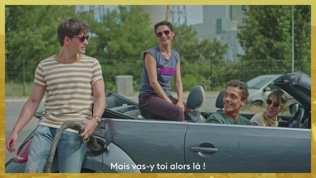 Plus belle la vie Barbara, Emma, Baptiste et César s'ambiancent sur du 47Ter