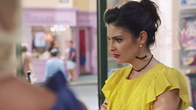 Sabrina, look du jour