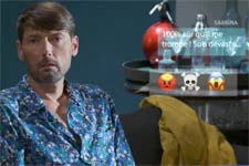 Thomas envoie un message de détresse à Sabrina