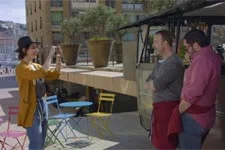 Une blogueuse est charmée par Francesco