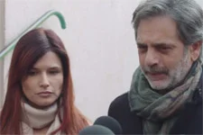 Victoire et Sacha valident devant la presse la version de leur prise d?otage après le crash du jet privé de Paul Simonian