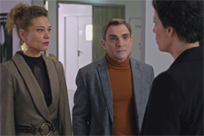 Elsa annonce à Jade et Joseph que l’activité des pompes funèbres redevient légale