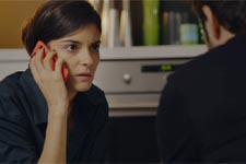 Sabrina et Julien apprennent la mort de Mitia