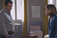 Laetitia et Jérôme doivent veiller sur Tom qui est malade
