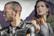 Elodie Varlet (Estelle) et Ambroise Michel (Rudy) dans Cut ! sur France Ô